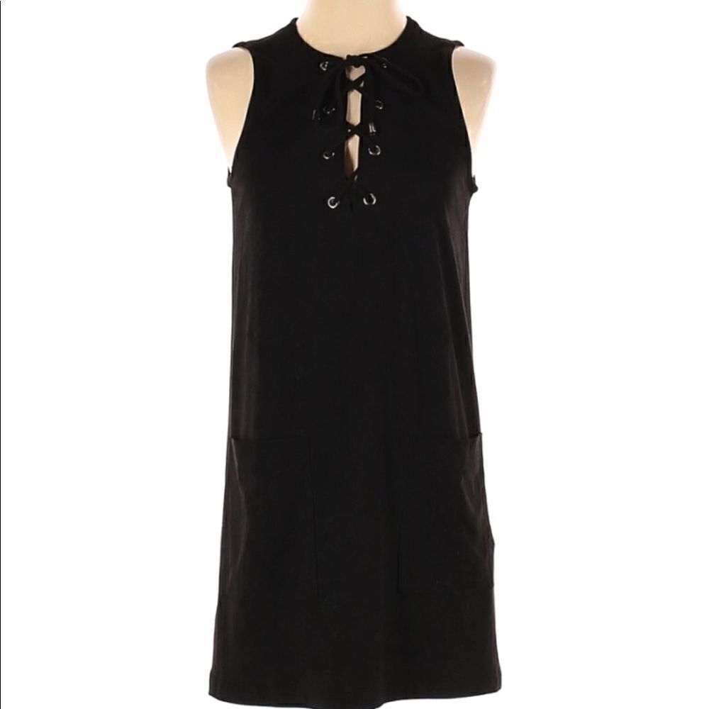 Forever 21 small black sleeveless summer casual dress